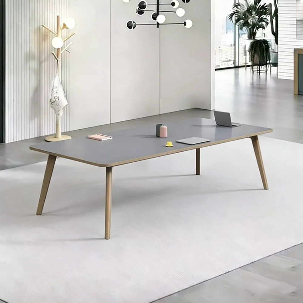 Minimalist Flat Top Meeting Table - Maoters