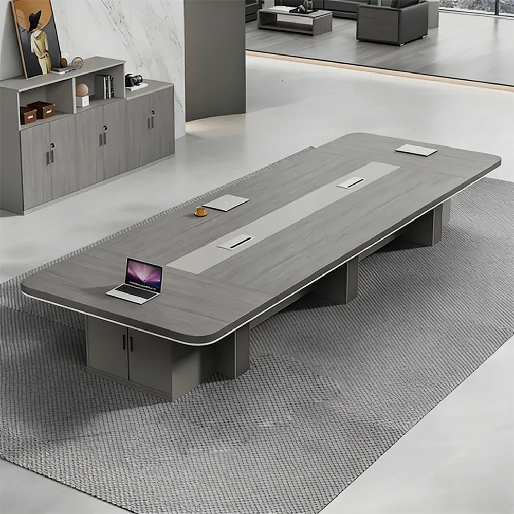 Large Rectangular Corporate Conference Desk - Maoters