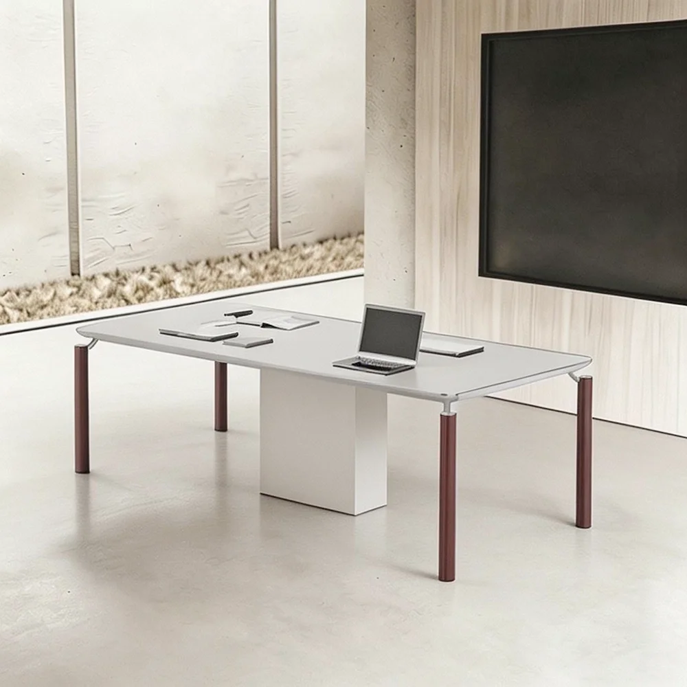 Small Conference Table Office Desk - Maoters