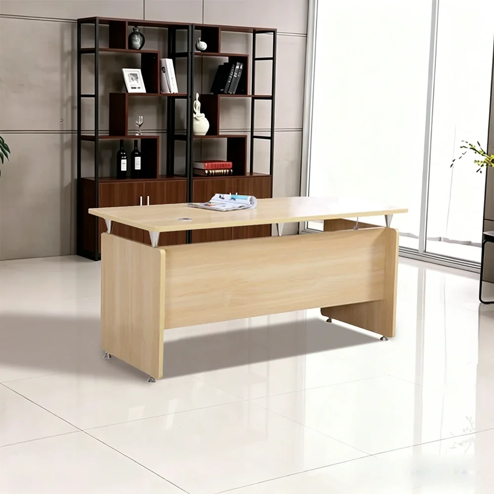 Light Wood Executive Office Desk - Maoters