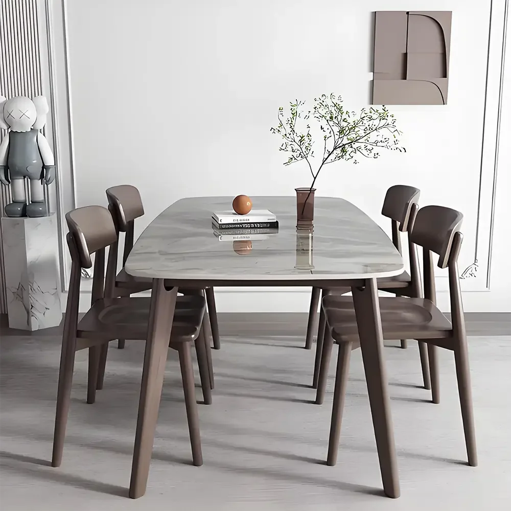 Modern Rounded Corner Conference Table - Maoters