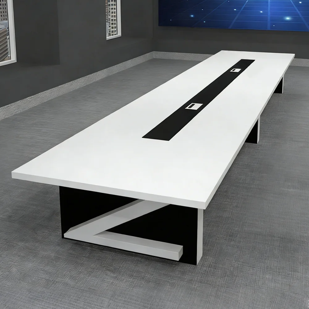 Boardroom Long Rectangular Conference Table - Maoters