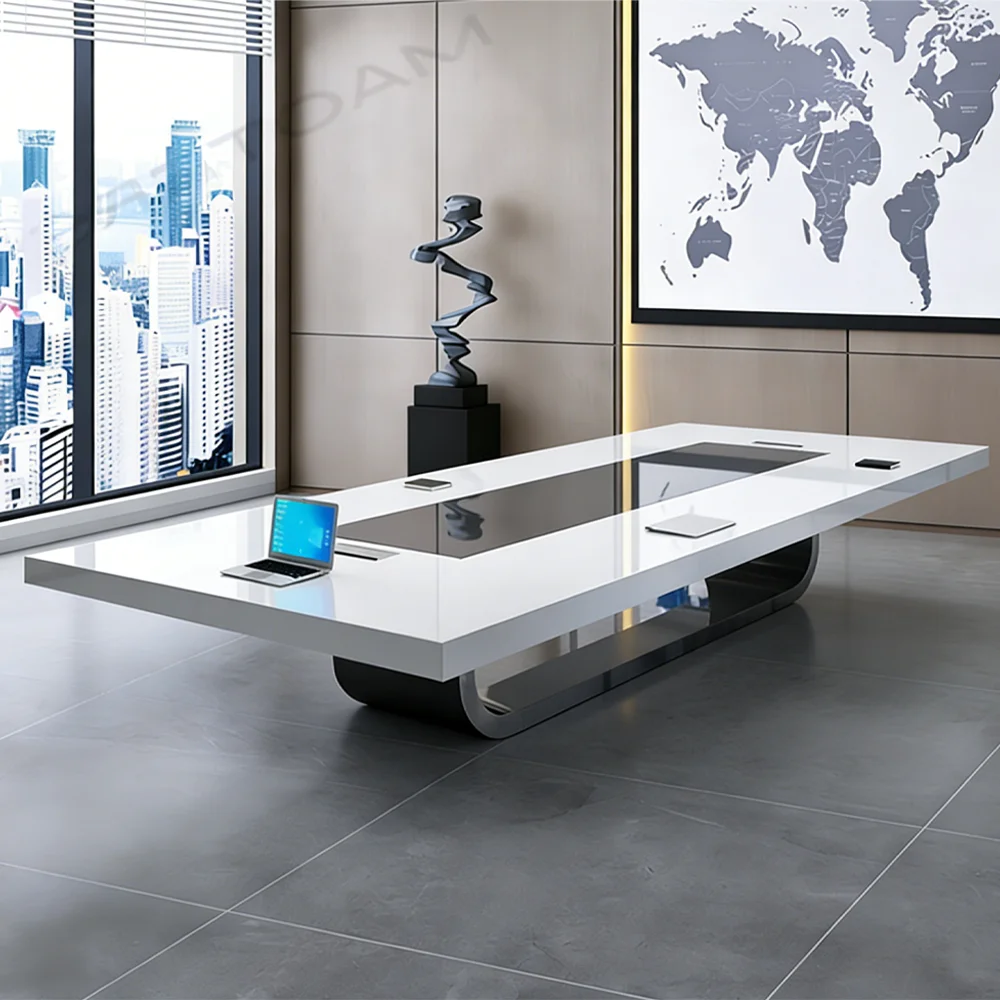Luxurious Baked Paint Conference Table