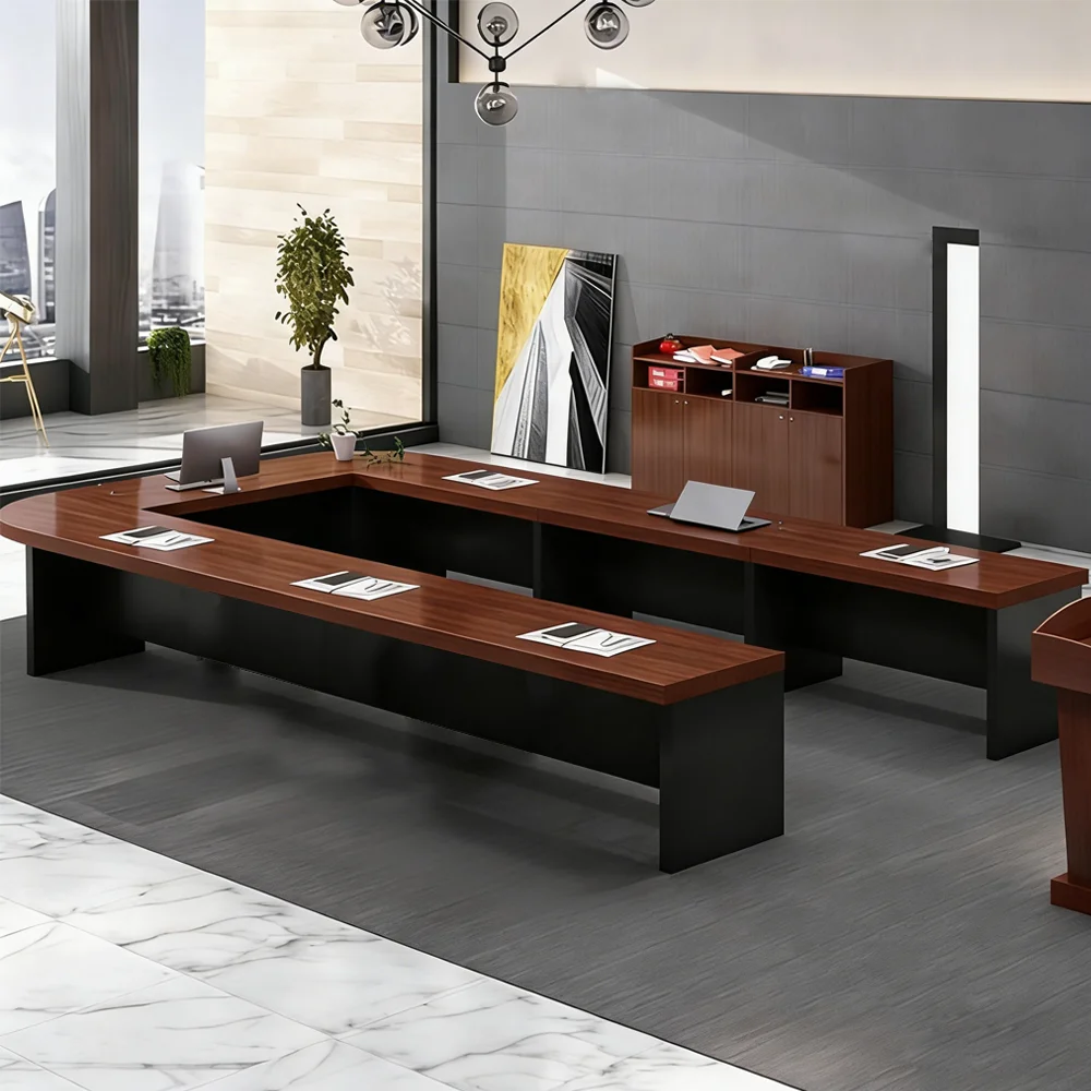 Innovative U-Shaped Conference Table Training Table – Maoters