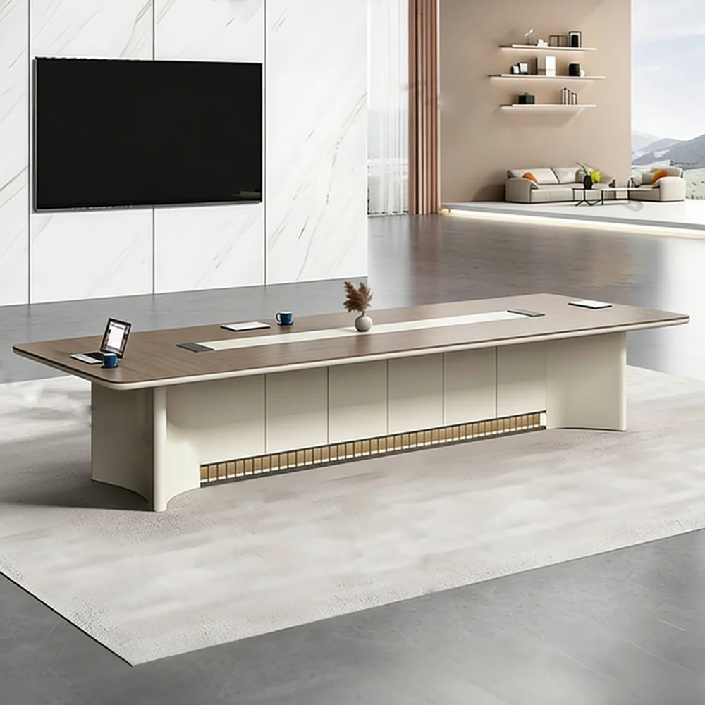 Elite Rectangular Lacquered Conference Table – Maoters