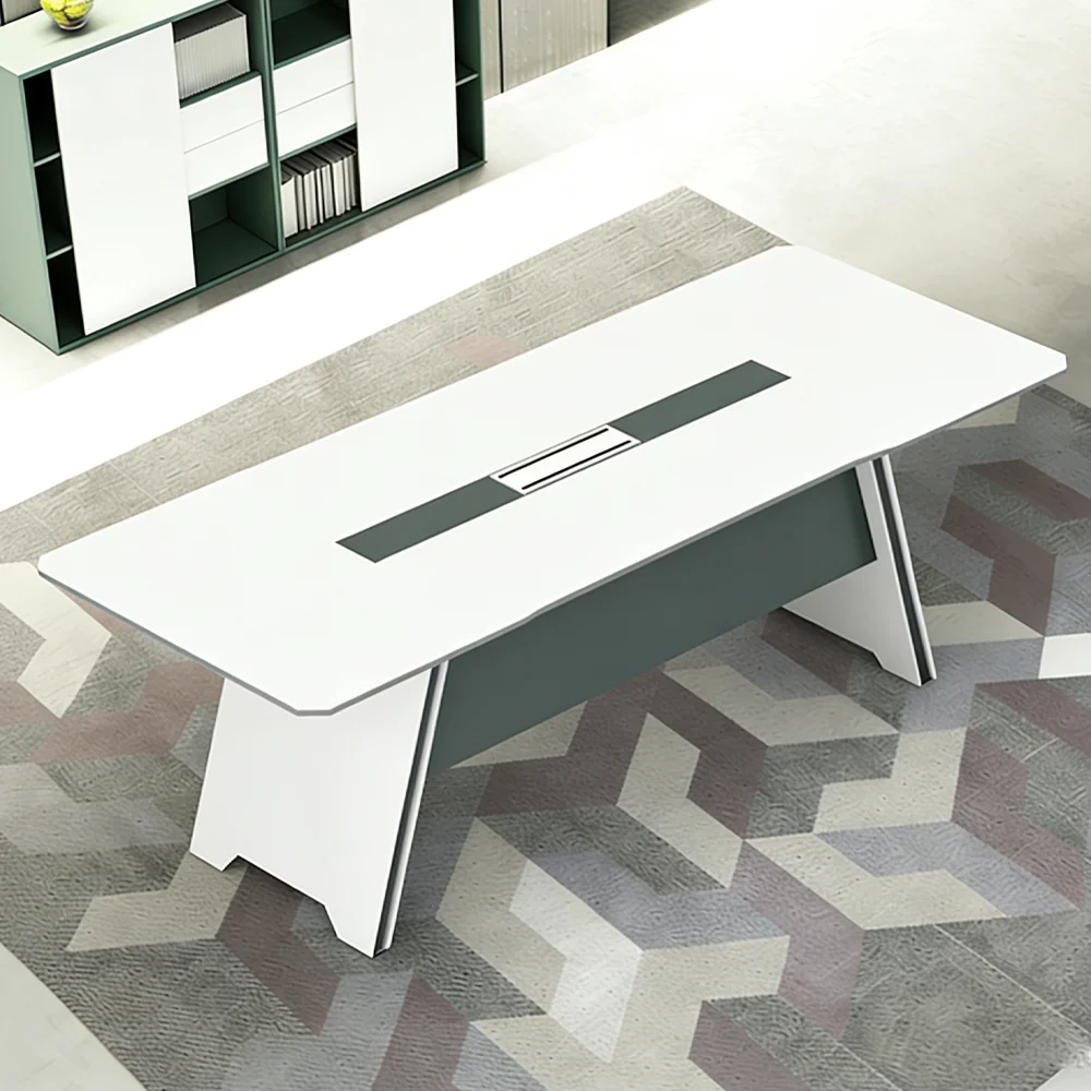 Contemporary Rectangular Conference Table