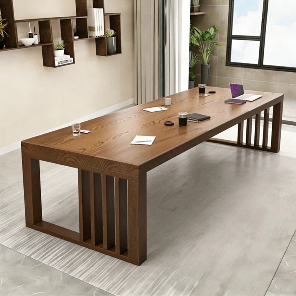 Modern Home Solid Wood Conference Table - Maoters