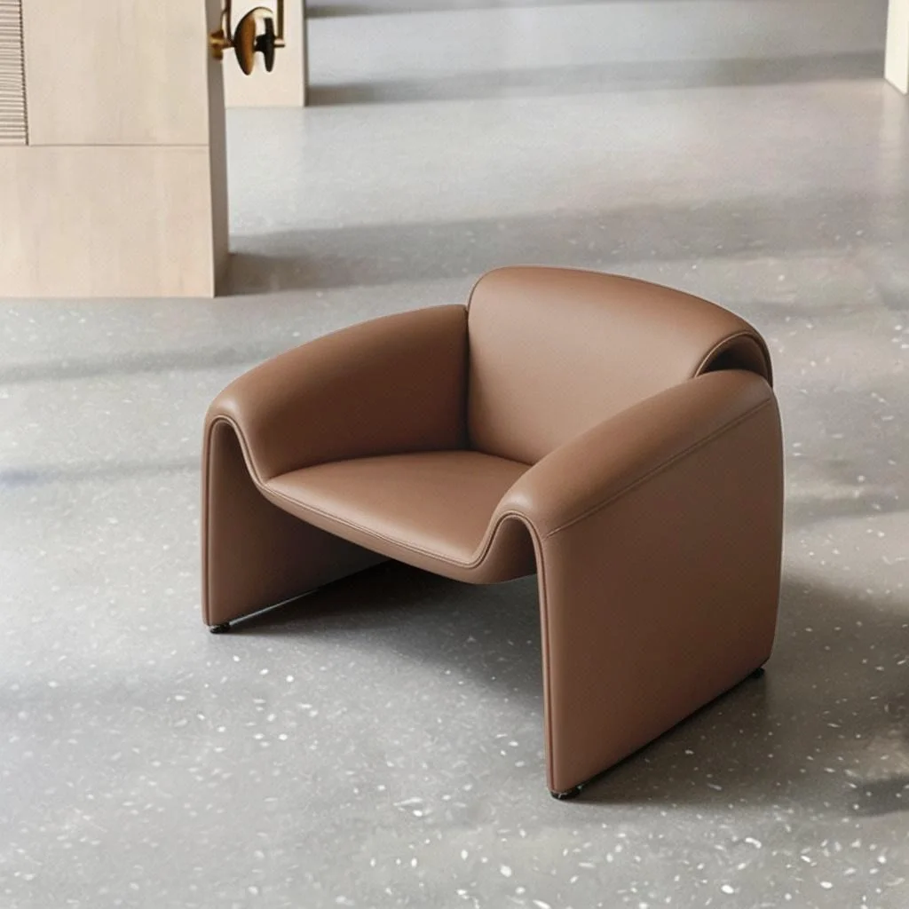 Creative and Luxurious Single Sofa for Negotiations