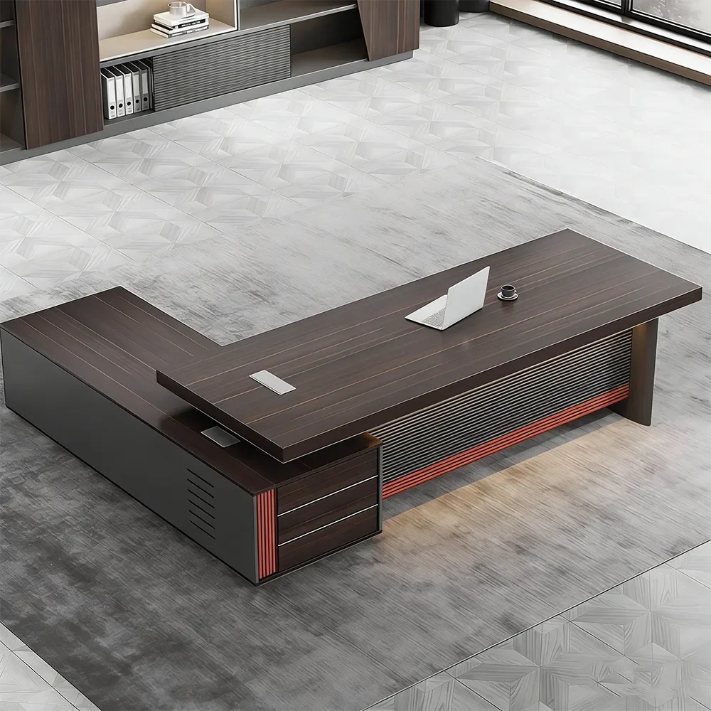 Sleek Modern Executive Desk – Maoters