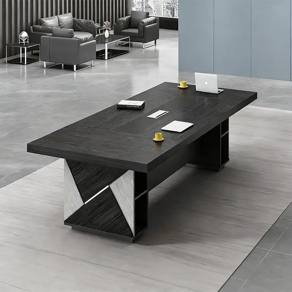 Modern Wood Conference Table for Office Meetings - Maoters
