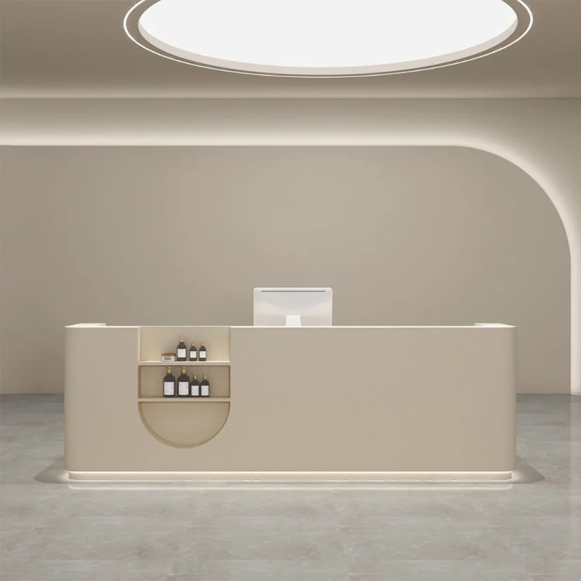 Beauty Salon Display Niche Reception Desk - Maoters