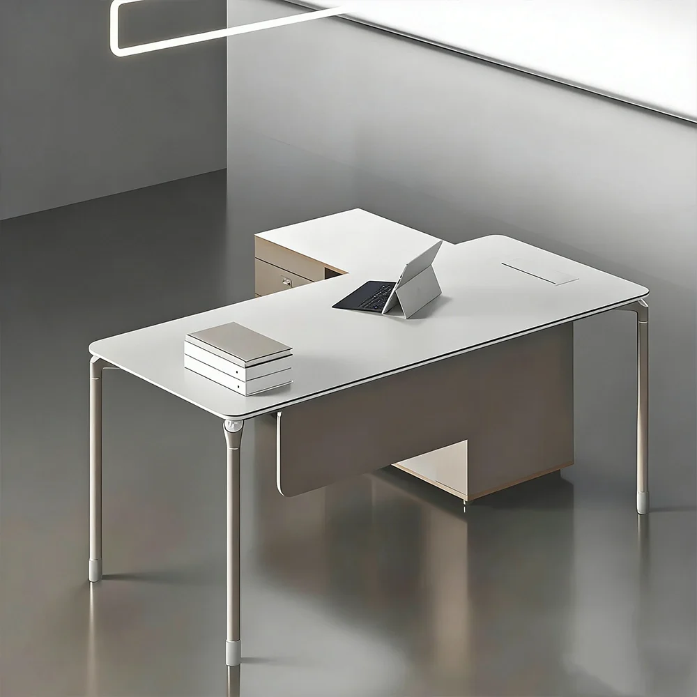 Minimalist Light Office Executive Desk - Maoters