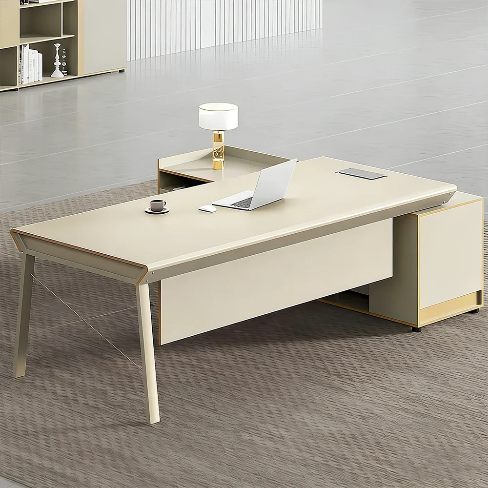 Simple Modern Large High-End Desk - Maoters