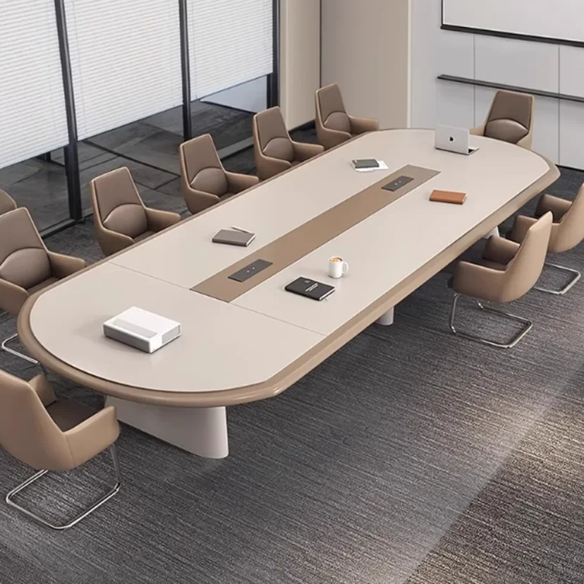 Modern Long Conference Table – Simple Design