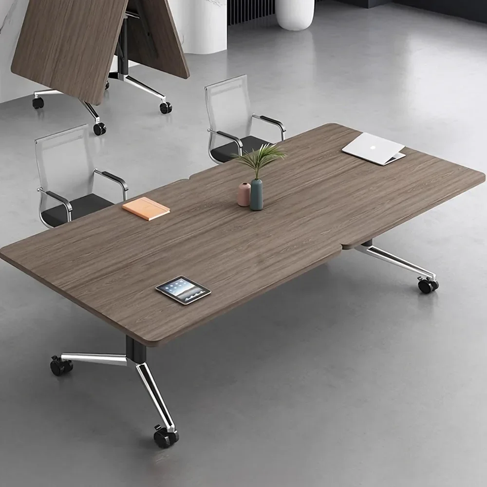 Mobile Folding Conference Table - Maoters