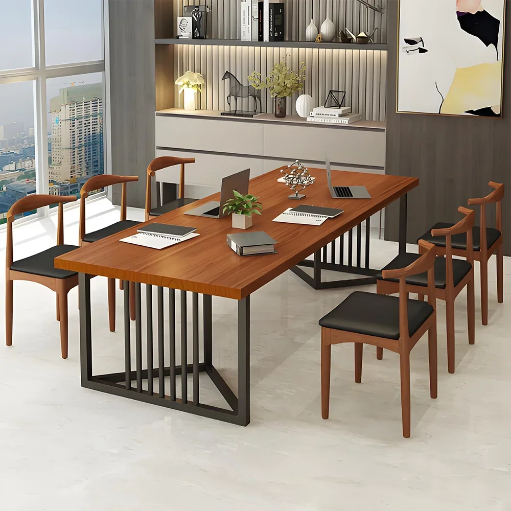 Modern Wood Conference Table for Office Meeting Rooms - Maoters