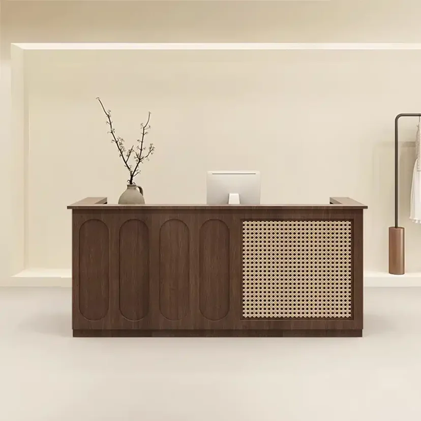 Wooden Reception Counter - Maoters