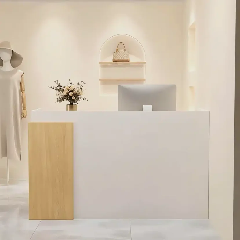Minimalist Design Cashier Reception Desk
