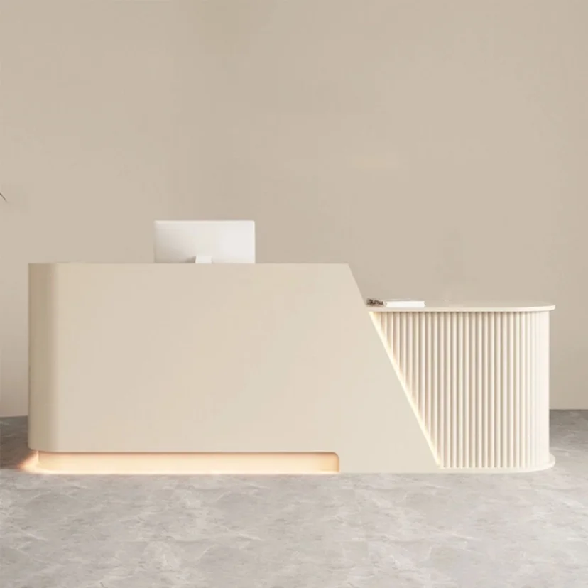 Minimal Desk with Vertical Slats - Maoters
