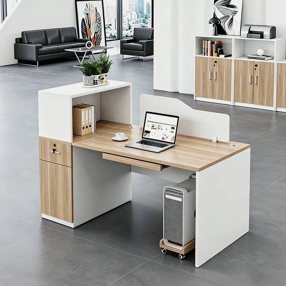 Classic Divider Computer Desk – Office Furniture