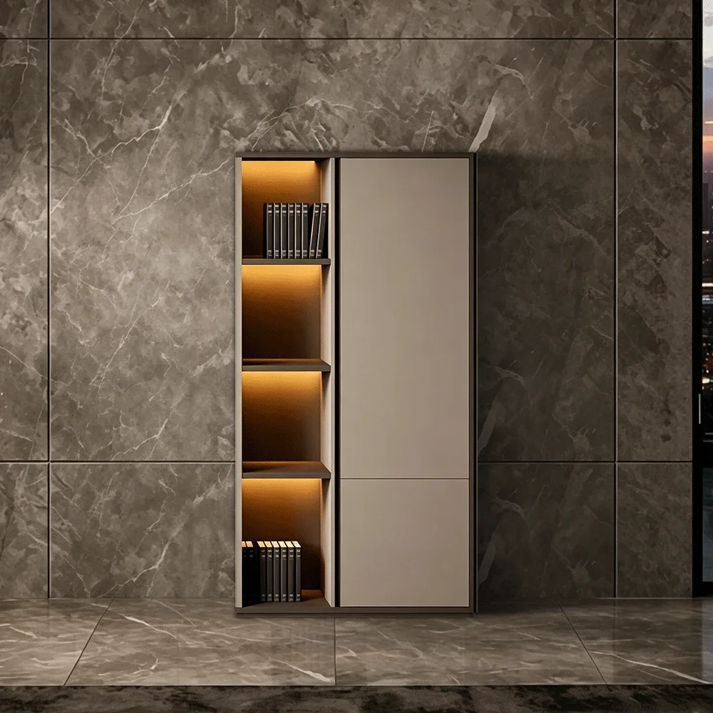 Freestanding Open File Cabinet for Office - Maoters