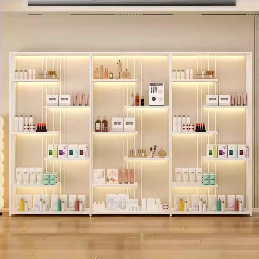 Nail Polish Display Rack for Beauty Salon Cabinet