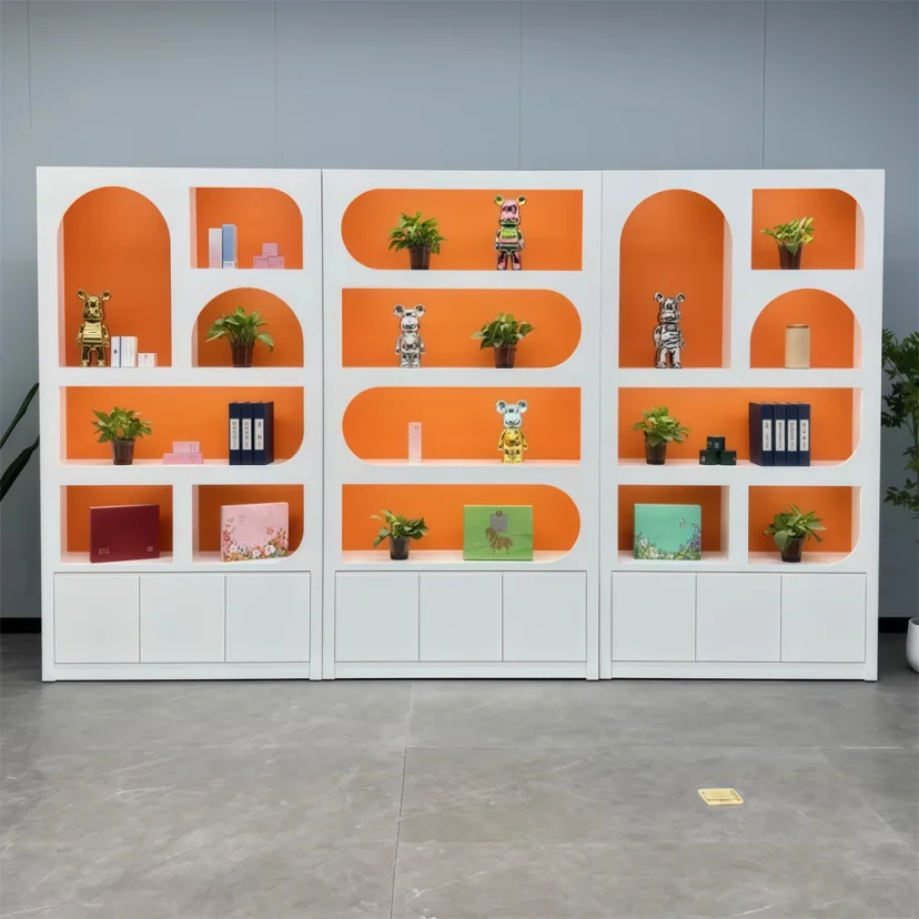 Salon Makeup Display Case for Product Storage