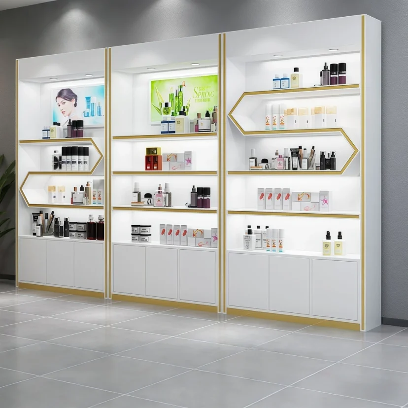 Professional Cosmetic Display Rack for Beauty Store