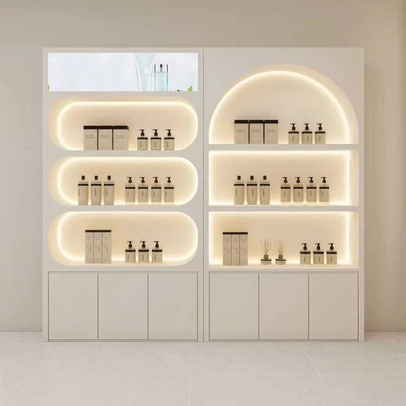 Beauty Salon Product Display Cabinet for Cosmetics