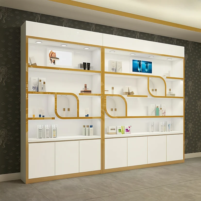 Lacquer Cosmetic Storage Display Unit