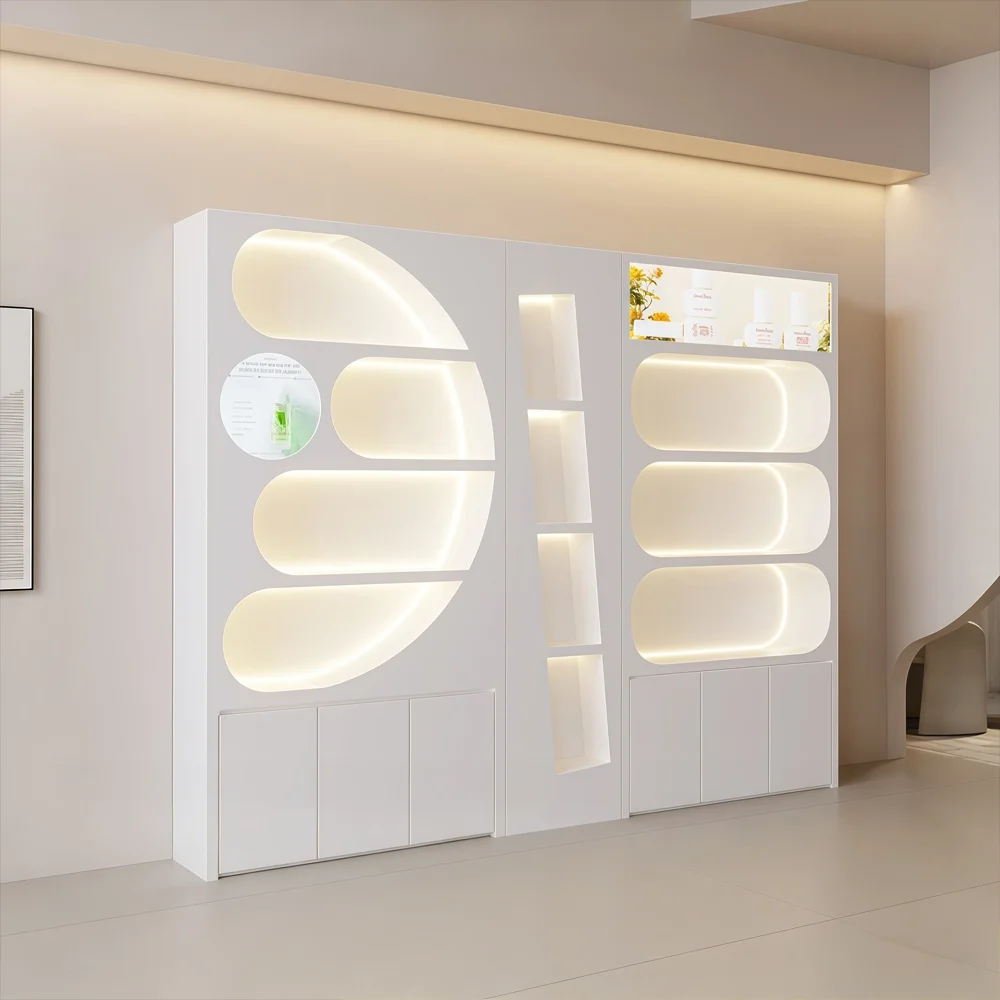 Luxury Cosmetic Display Rack for Beauty Salon