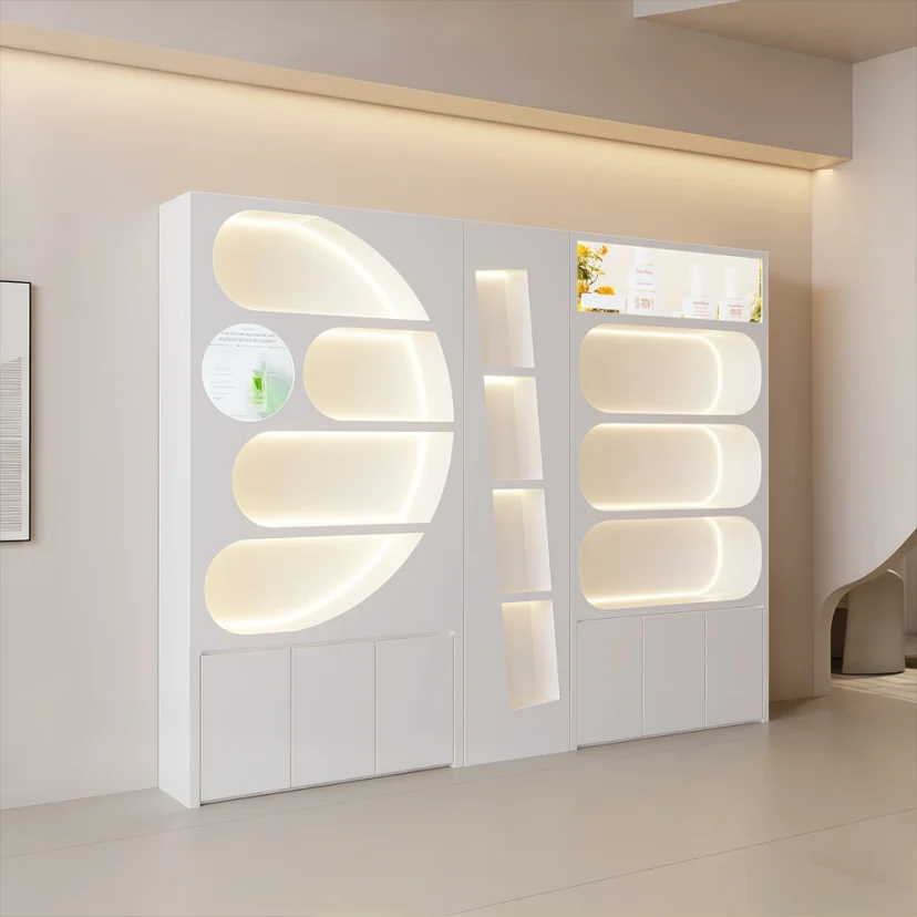 Luxury Cosmetic Display Rack for Beauty Salon