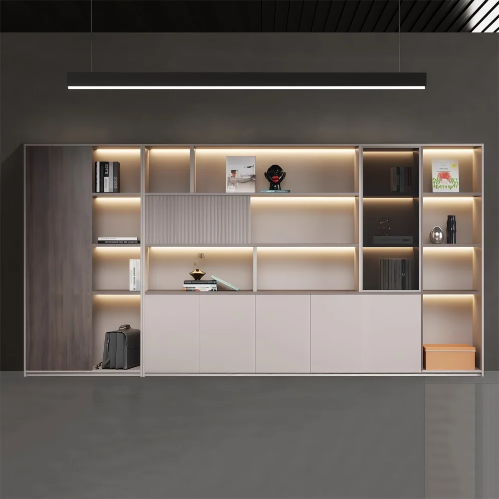 Open Shelf File Cabinet for Office - Maoters