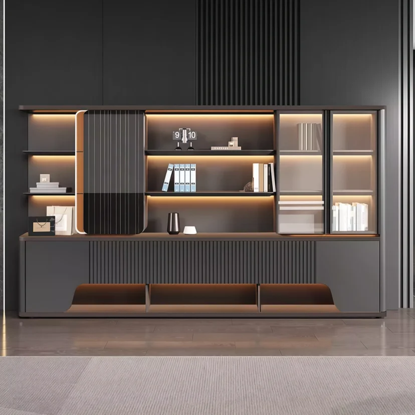 Illuminated Multi Unit Filing Cabinet - Maoters