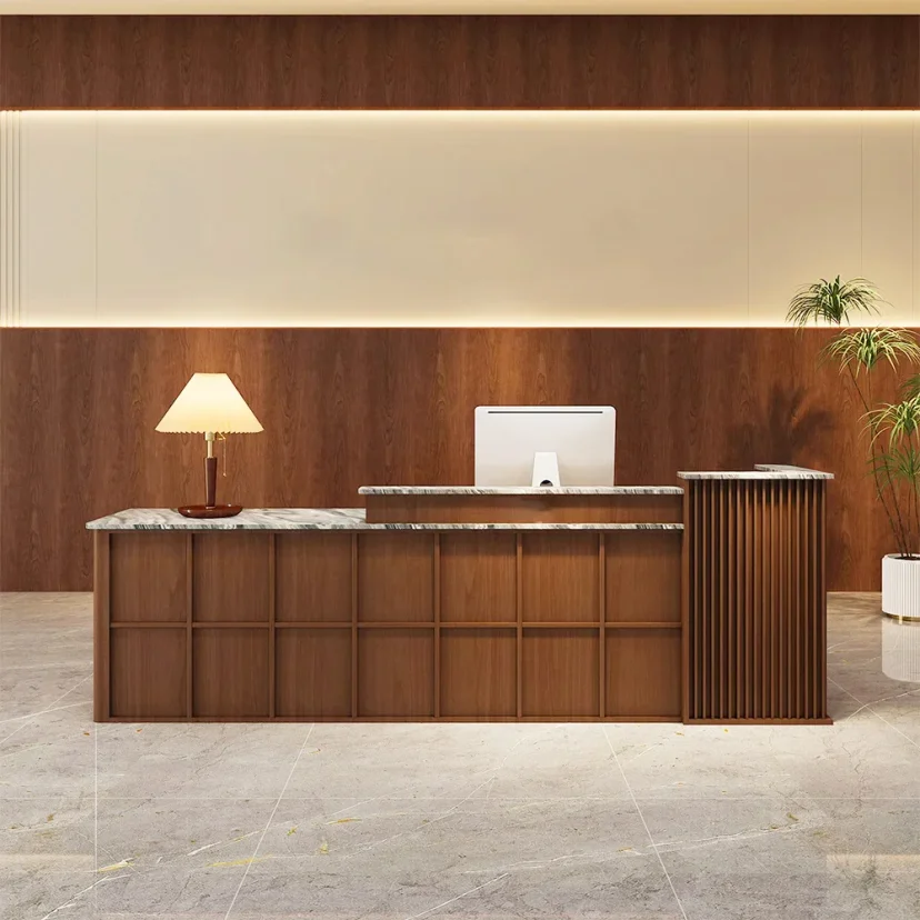 Vintage Style Company Reception Desk - Maoters
