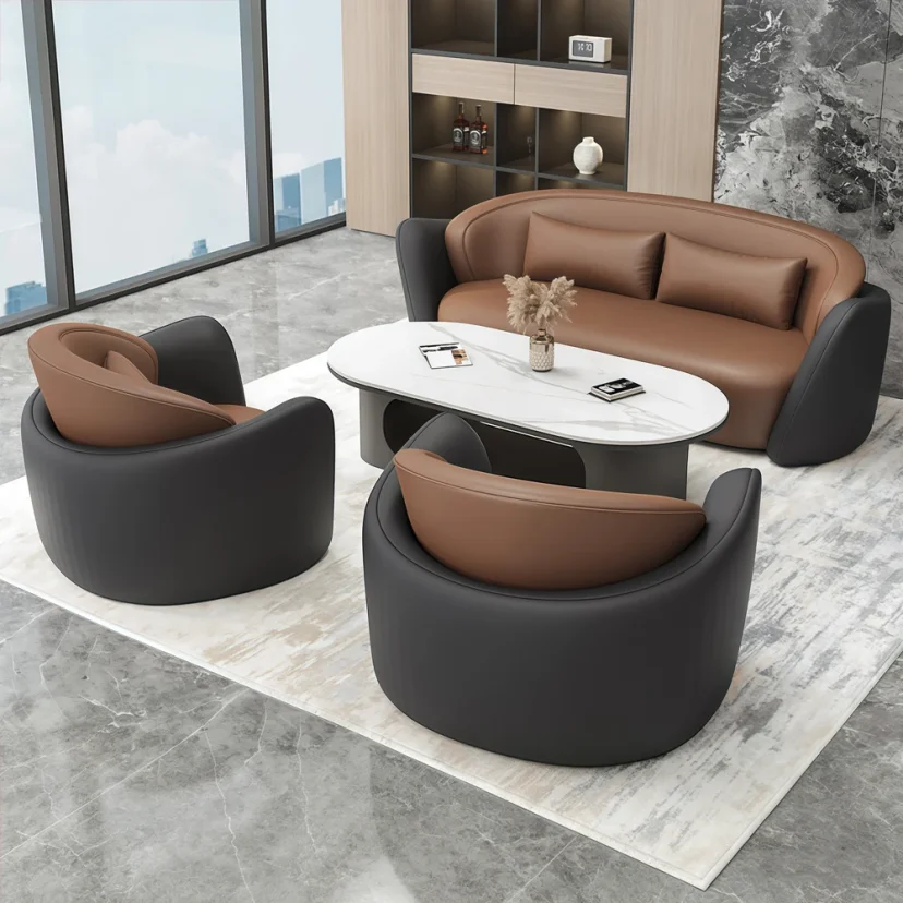 Stylish Casual Sofa for Sales Office & VIP Reception