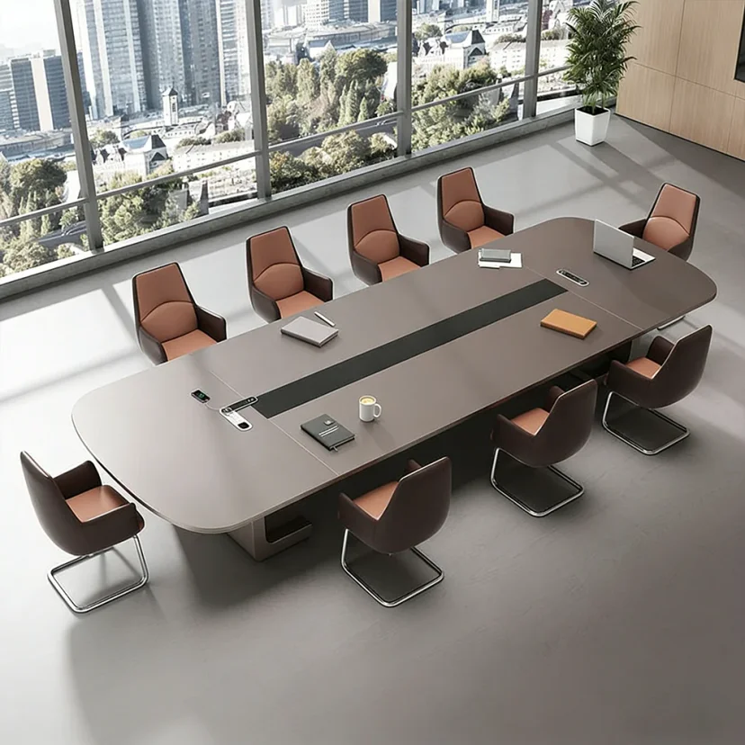 Minimalist Long Conference Table - Maoters