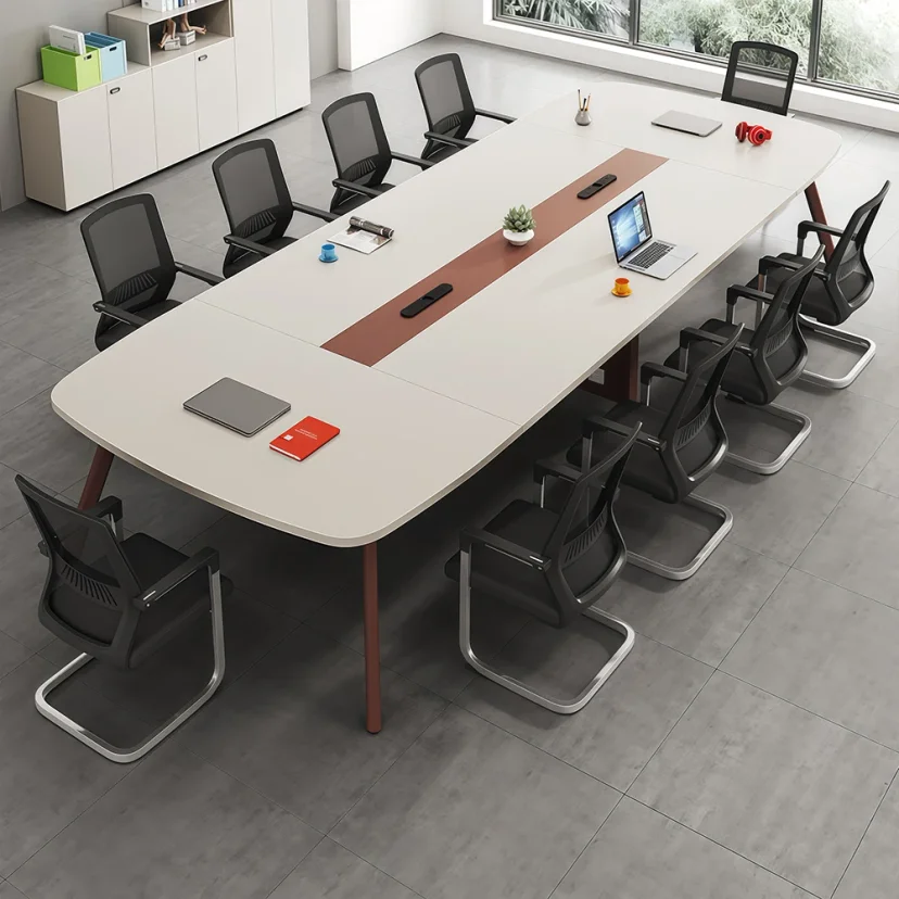 Modern Minimalist Large Meeting Table - Maoters
