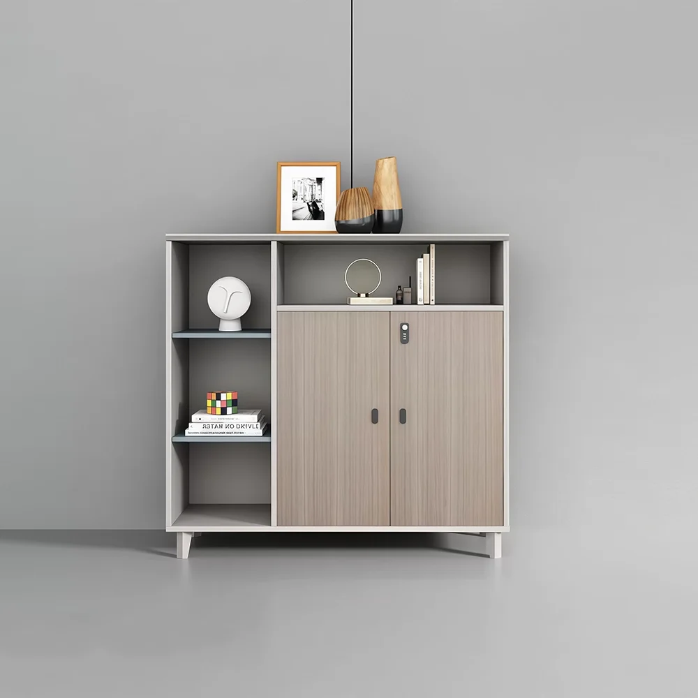Office Wooden Partition Filing Cabinet