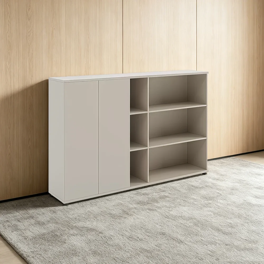 Minimalist Office Tea & File Storage Cabinet
