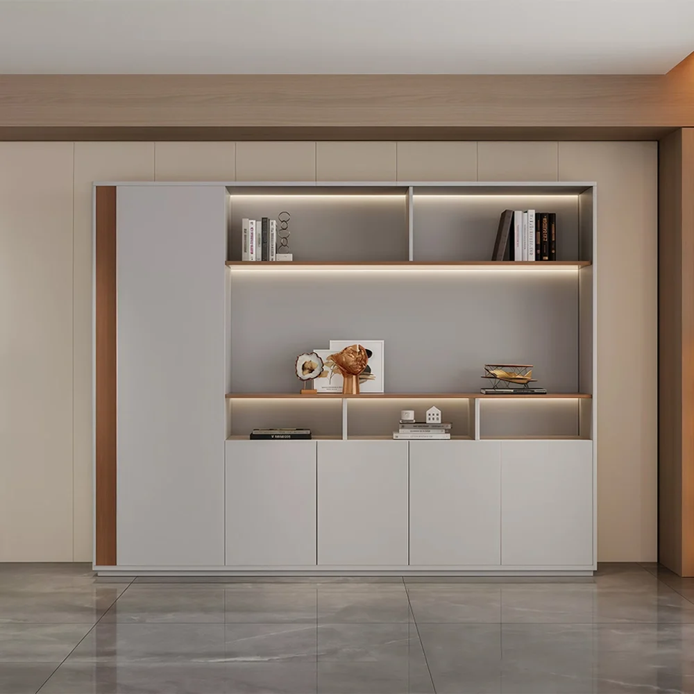 Wooden File and Storage Cabinet for Office