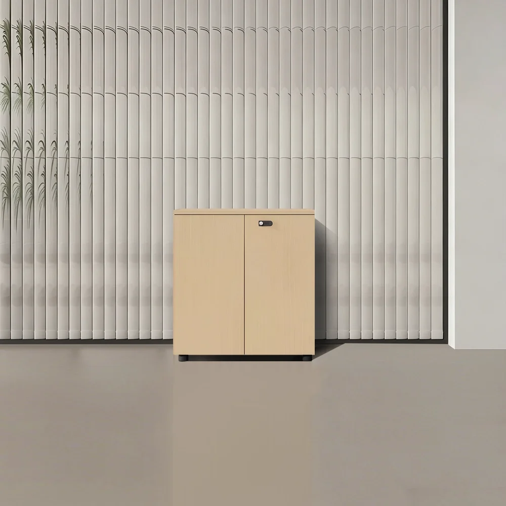 Wooden Filing Cabinet for Workspace Storage