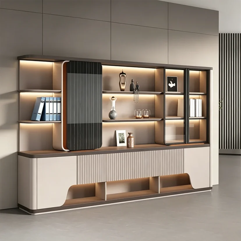 Office Storage Cabinet for Files and Display