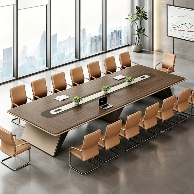 Premium Light Luxury Conference Table - Maoters
