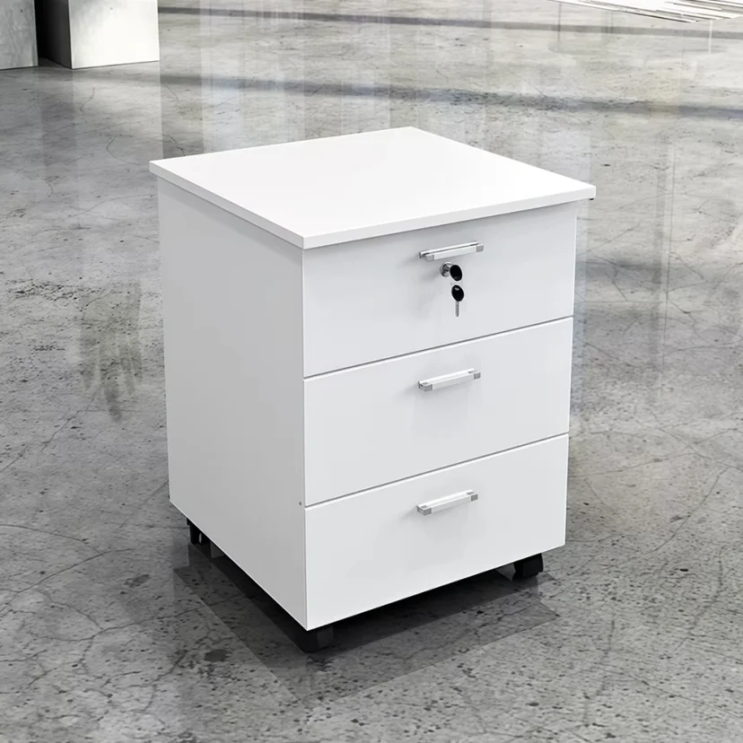 Mobile Office File Cabinet with Lock Drawers