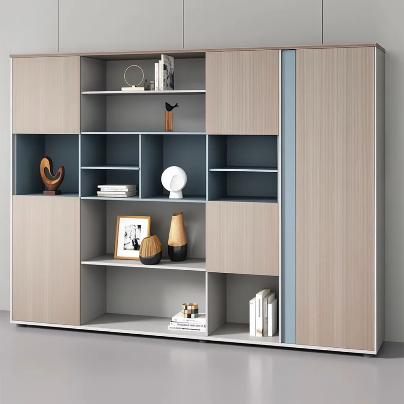 Office Wooden Partition Filing Cabinet
