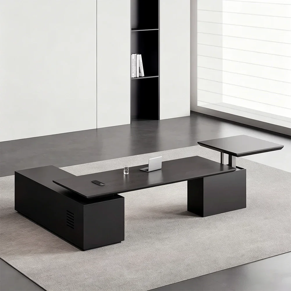 Modern Executive Height-Adjustable Desk