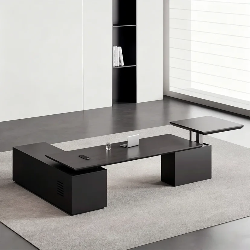 Modern Executive Height-Adjustable Desk