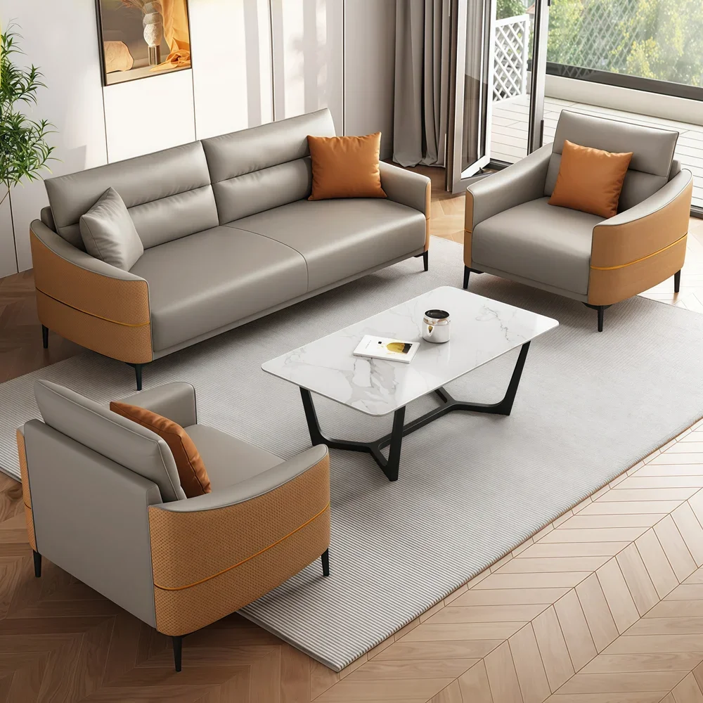 Sofa Designed for Minimalist Business Waiting Area