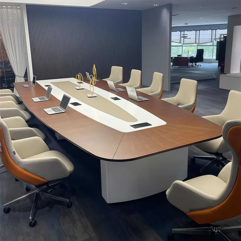 Office Solid Wood Conference Table - Maoters